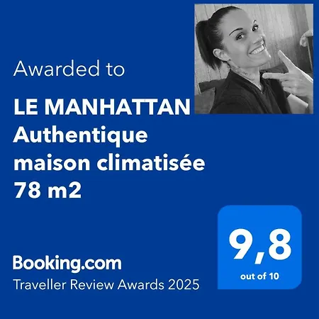 Le Manhattan Authentique Maison Climatisee 78 M2 Daire Brasles